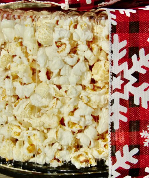 Single Tier Christmas Kettle Corn Gift Tower - Image 3