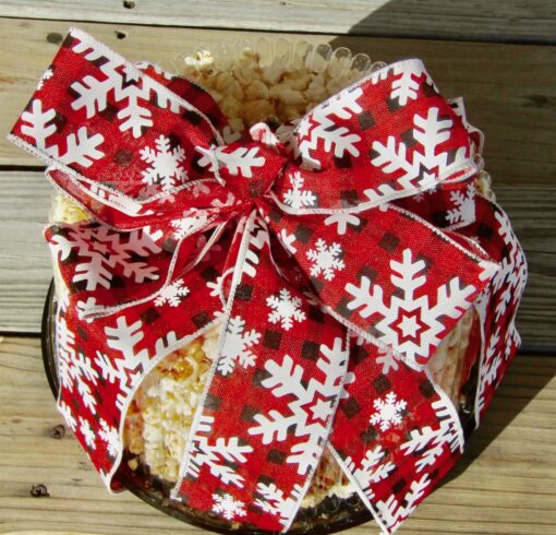 Single Tier Christmas Kettle Corn Gift Tower - Image 2